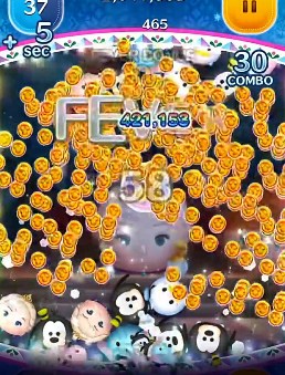 ツムツム 戴冠式エルサのスキル評価&使い方!ツムをつなげて大量消去!